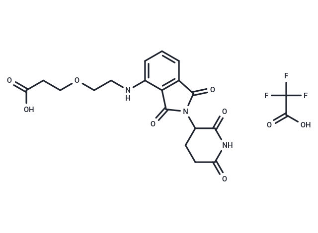 Thalidomide-4-NH-PEG1-COOH TFA