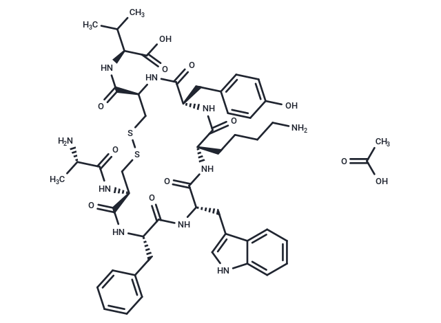 Urotensin II-related peptide acetate